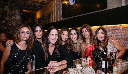  Adriana Ocaña, Claudia Artolózaga, Adriana Pedroza, Chelito Padrón, Liliana Soto, Adriana Rueda y Anna Astrid Navarro Werge.