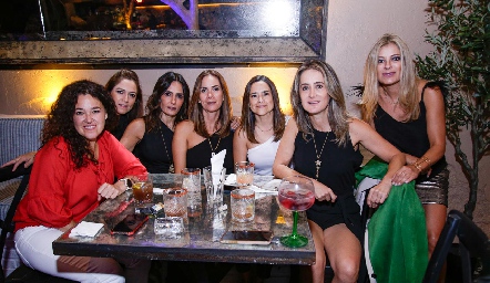  Susana Gutiérrez, Claudia Altamirano, Claudia Artolózaga, Gaby Aranda, Mariel Quevedo, Gaby Acosta y Verónica Escobedo.