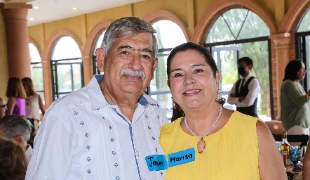  Javier García y Marisa Vilet.