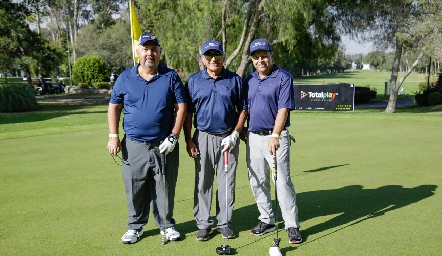  Jorge García, Pablo Rodríguez y Jorge Villarreal.