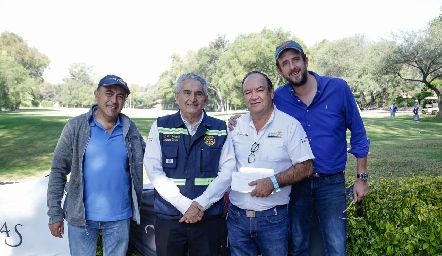  Daniel Leija, Alejandro Stevens, Enrique Martín del Campo y Eduardo Alvarado.