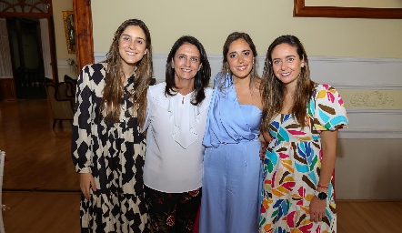  Miriam Díaz Infante, Gabriela Meade, Ana Sofía Ascanio y Ana Gabriela Díaz Infante.