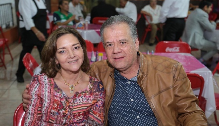   Marta Rangel y Fernando Chávez.