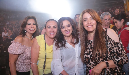  Silvi Rubalcaba, Gloria Aguirre, María Esther Aguillón y Laura Almazán.