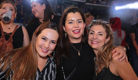  Sandra Martínez, Paola Díaz y Lorena Saavedra.