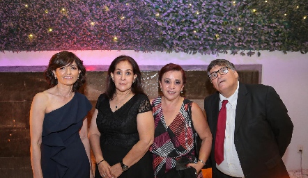  Lorena, Tere Viramontes, Maribel Rangel y Gerardo Chávez.