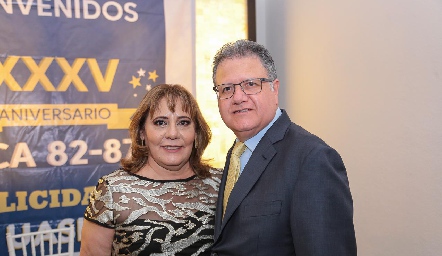  María Luisa González y Héctor Navarro.