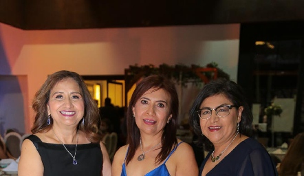  Elsa Arias, Yola Tovar y Socorro Carrillo.