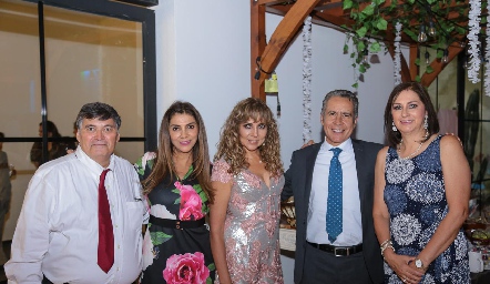  Gerardo Chávez, Amparo López, Lorena Alderete, Héctor Hinojosa y Laura Rangel.