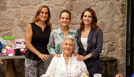  Luza González, Mariana Ramírez, Fernanda Félix y Belenda González.