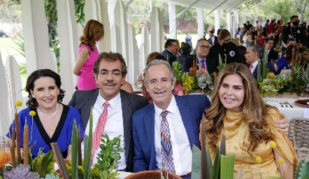  Lula López, Gabriel Torres, Francisco de la Rosa y Martha Díez Gutiérrez.