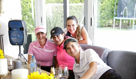  Marcela Alcalde, Mercy Lafuente, Erika Von Der Meden e Ivette Coulon.