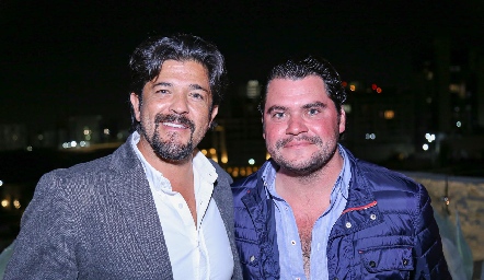  Marcelo Lozano y Hugo Vidal.