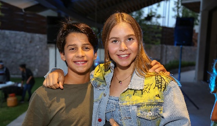  Rodrigo Gómez y Michelle Heinze.