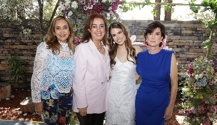  Raquel González, Leticia Narváez, Fer Loza y Susana Andrés.
