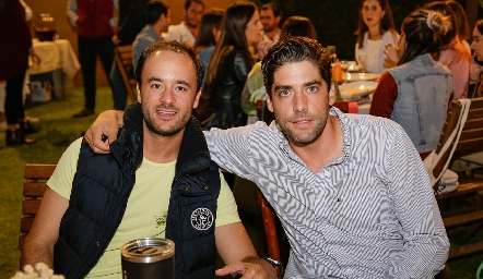  Daniel Villarreal y Quique González.
