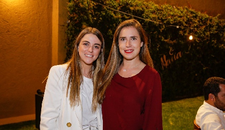  María Palomar y Carmelita Berrueta.