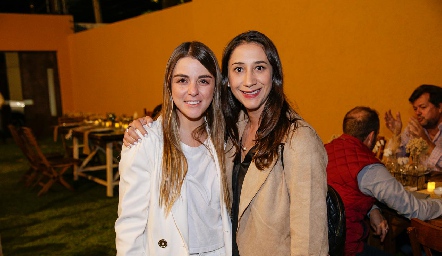  María Palomar e Ingrid Delgado.