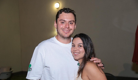 Leonardo Gordoa y Ana Pau García.