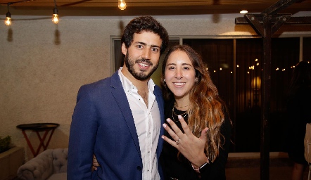  Gabriel Torres López y Diana Olvera Guel se comprometieron en matrimonio.