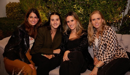  Mónica Medlich, Claudette Villasana, Anna Ortuño e Ingrid Velasco.