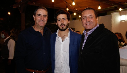  Luis Antonio Mahbub, Gabriel Torres y Rafael Olvera.