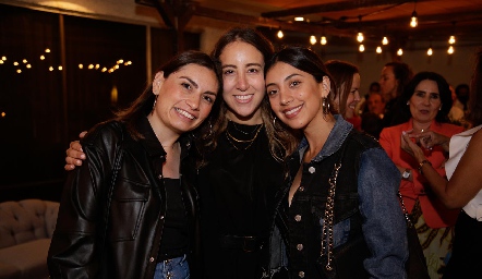  Sofía Rodríguez, Diana Olvera y Danielle Falcón.