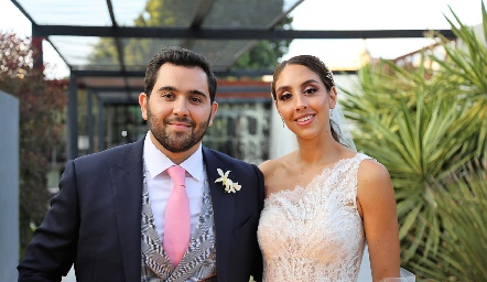  Marco Cornejo Álvarez y Ana Sofía Hernández Cano, ya son esposos.