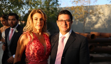  Adriana Monjarás y Hugo Chagoya.