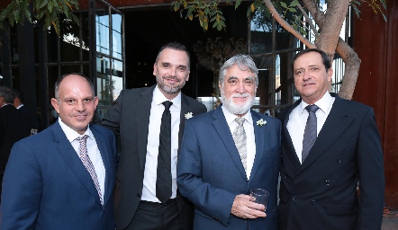  Rubén Martínez, Raúl Martínez, Mario Cornejo y Gerardo.