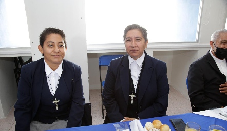  Maricandy Perea e Irma Sánchez.