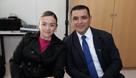  Gabriela Aguirre y Víctor Acuña.