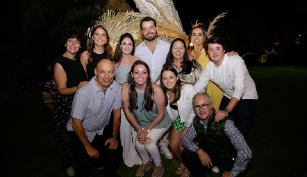  Familia González y familia Aldrett.