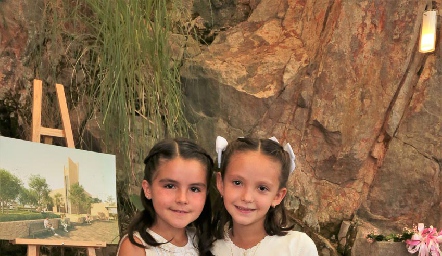   Paula Labastida y Danna Valdés.