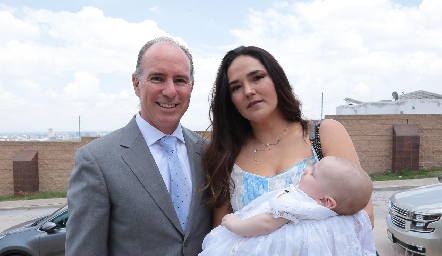  Pablo Díaz, Ana Paula Valdés y Diego Valdés.