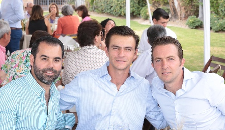  Fernando Labastida, Sauro Aloy y Jorge Hernández.