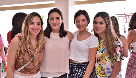  Melisa Compean, Lupita Lomelí, María heredia y Bárbara Berrones .