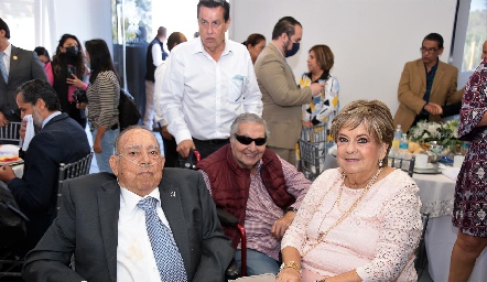  Jacobo Payán, Antonio Esper y Yolanda Espinosa.