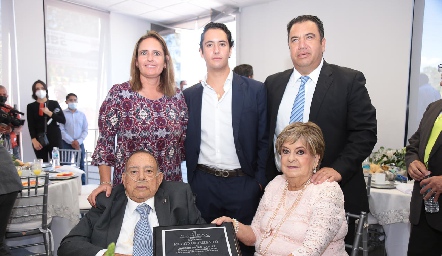  Marcela Payán, Roberto Silva, Roberto Silva, Jacobo Payán y Yolanda Espinosa.