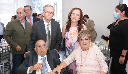  Roberto Espinosa, Dora Irma Guzmán, Jacobo Payán y Yolanda Espinosa.