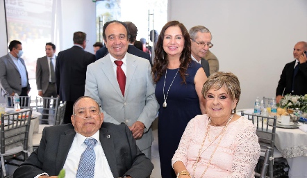  Jaime Lafuente, Martha Elena Aguilar, Jacobo Payán y Yolanda Espinosa.