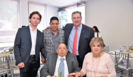  Jacobo Payán, Ricardo Gallardo, Jacobo Payán, Jacobo Payán y Yolanda Espinosa.