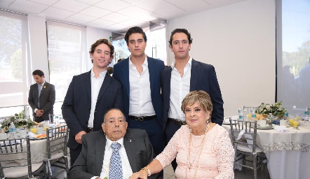  Jacobo Payán, Javier Alcalde, Roberto Silva, Jacobo Payán y Yolanda Espinosa.