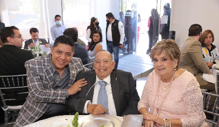  Ricardo Gallardo, Jacobo Payán y Yolanda Espinosa.