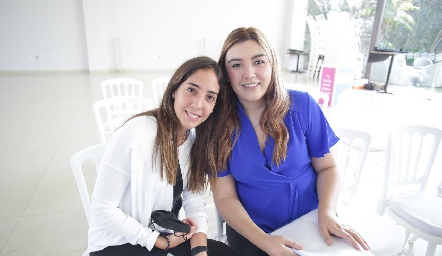  Ale Villarreal y Ana Gaby Motilla.