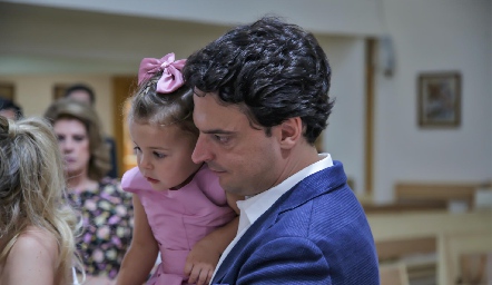  Miguel Ángel Ruiz con su hija Benilde.