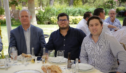  Antonio Riojas, Antonio Riojas y Juan Carlos Castillo.