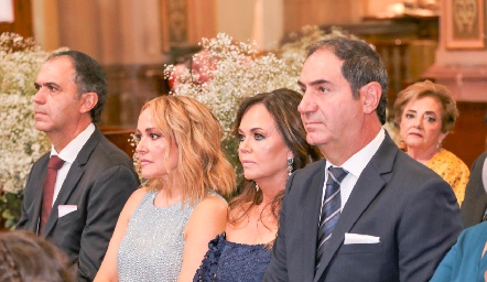  Héctor, Claudia, Elsa y Luis Mahbub.