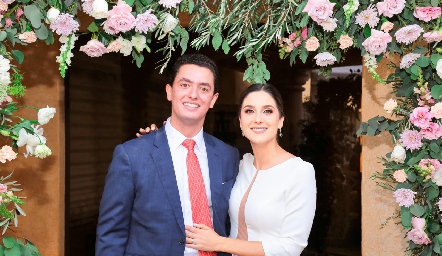  Eduardo García y Miriam Díaz Infante Meade ya son esposos.