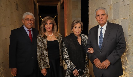  Fernando Díaz de León, Martha Hernández, Rebeca Torres y Federico Aldalde.